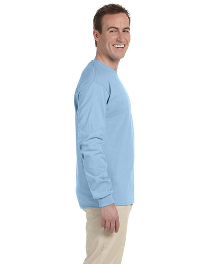 Gildan Adult Ultra Cotton® Long-Sleeve T-Shirt G240 #color_LIGHT BLUE