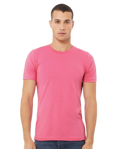 BELLA + CANVAS Jersey Tee 3001 #colormdl_Charity Pink