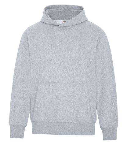 ATC WeRK Heavyweight Fleece Hood WERK420 #color_Athletic Grey