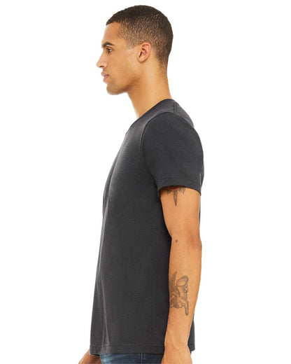 BELLA + CANVAS Triblend Tee 3413 #colormdl_Solid Dark Grey Triblend