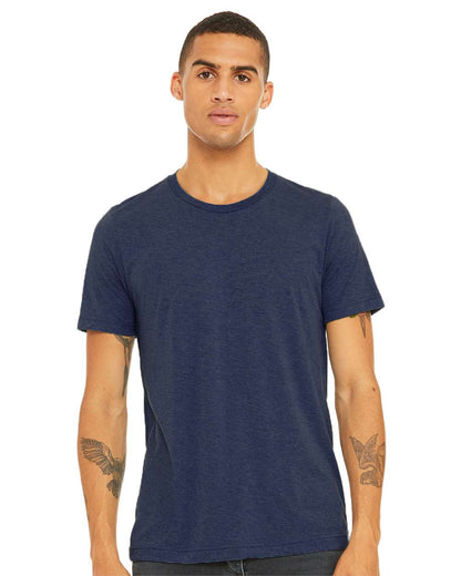 BELLA + CANVAS Triblend Tee 3413 #colormdl_Navy Triblend