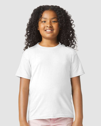 Gildan Softstyle® Youth CVC T-Shirt 67000B #colormdl_White