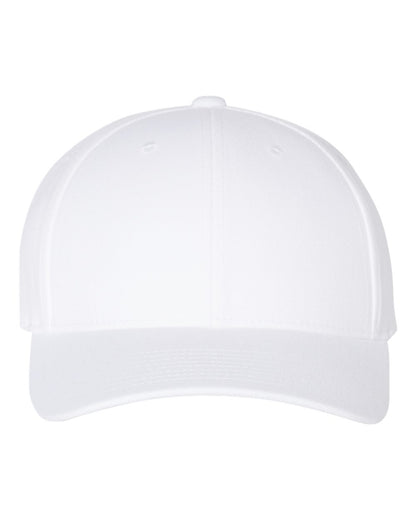 YP Classics Premium Curved Visor Snapback Cap 6789M #color_White