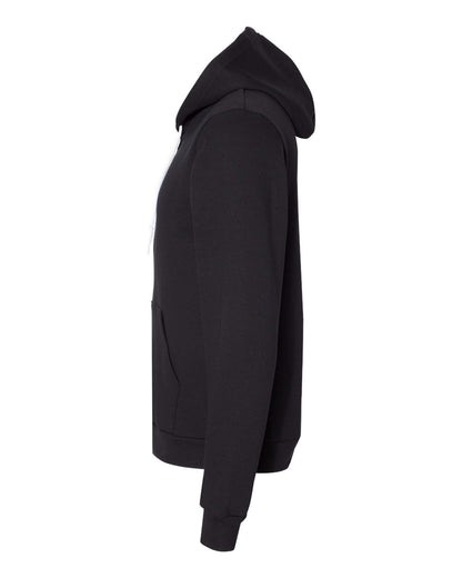 American Apparel Flex Fleece Full-Zip Hoodie F497 #color_Black