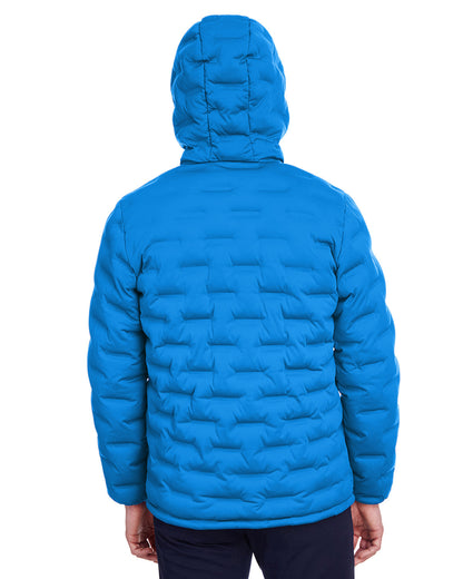 North End Men's Loft Puffer Jacket NE708 #color_OLYM BLU / CRBN