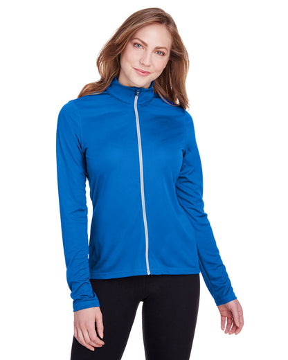 Puma Golf Ladies' Icon Full-Zip 596803 #color_LAPIS BLUE