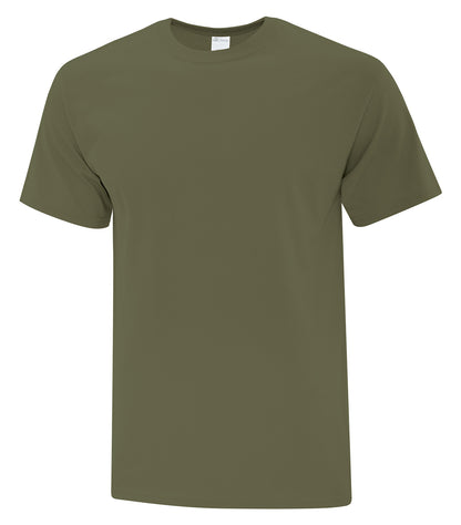Atc Everyday Collection Everyday Cotton Tee ATC1000 #color_Military Green