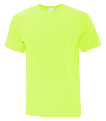 Atc Everyday Collection Everyday Cotton Tee ATC1000 #color_Neon Yellow