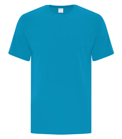 Atc Everyday Collection Everyday Cotton Tee ATC1000 #color_Neon Blue Heather