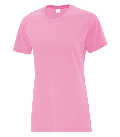 Atc Everyday Collection Everyday Cotton Lds' Tee ATC1000L #color_Candy Pink