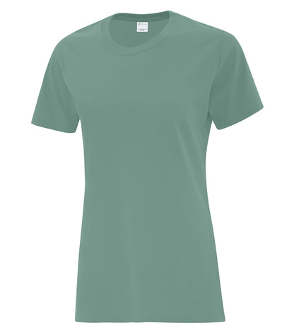 Atc Everyday Collection Everyday Cotton Lds' Tee ATC1000L #color_Laurel Green