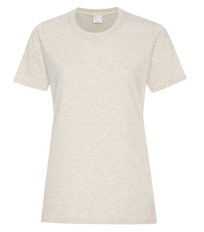 Atc Everyday Collection Everyday Cotton Lds' Tee ATC1000L #color_Oatmeal Heather