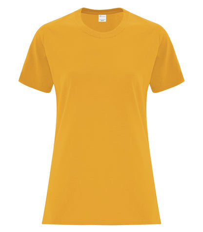 Atc Everyday Collection Everyday Cotton Lds' Tee ATC1000L #color_Gold