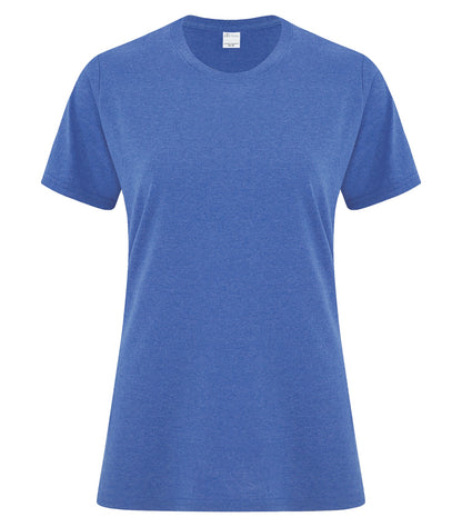 Atc Everyday Collection Everyday Cotton Lds' Tee ATC1000L #color_Heather Royal