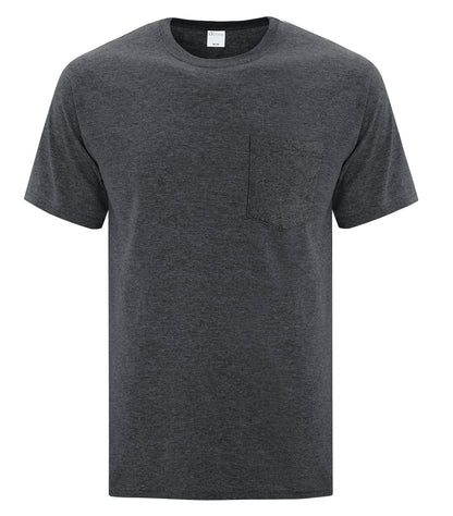 Atc Everyday Collection Everyday Pkt Tee ATC1000P #color_Dark Heather Grey