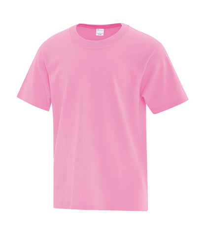 Atc Everyday Collection Everyday Cotton Youth Tee ATC1000Y #color_Candy Pink