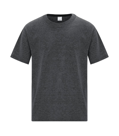 Atc Everyday Collection Everyday Cotton Youth Tee ATC1000Y #color_Dark Heather Grey