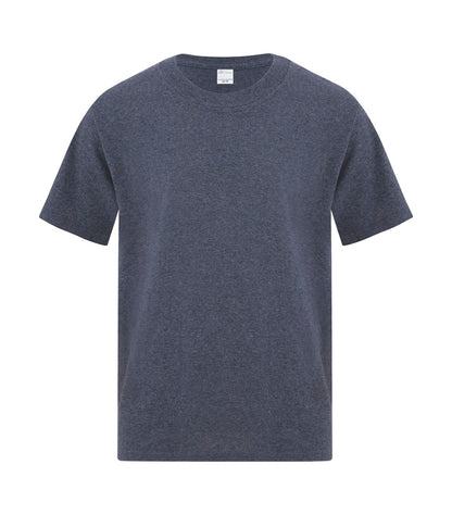 Atc Everyday Collection Everyday Cotton Youth Tee ATC1000Y #color_Heather Navy