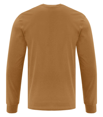 Atc Everyday Collection Everyday Cotton L/S Tee ATC1015 #color_Caramel