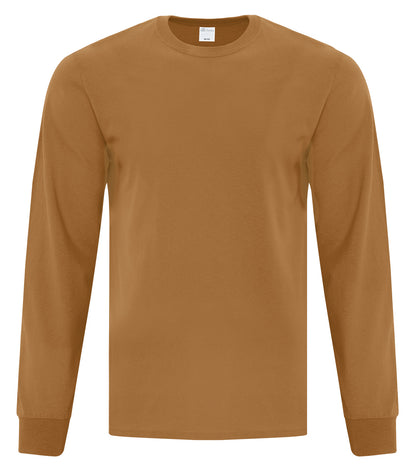 Atc Everyday Collection Everyday Cotton L/S Tee ATC1015 #color_Caramel