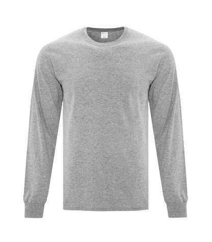 Atc Everyday Collection Everyday Cotton L/S Tee ATC1015 #color_Athletic Heather