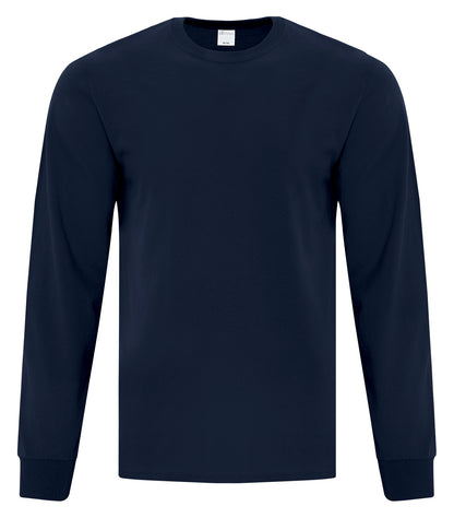 Atc Everyday Collection Everyday Cotton L/S Tee ATC1015 #color_Dark Navy