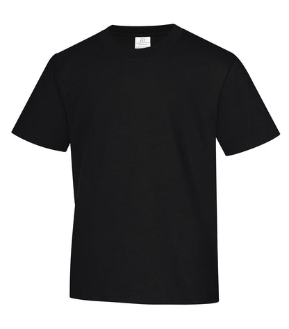 Atc Everyday Collection Everyday Ctn Ringspun Yth Tee ATC2000Y #color_Black