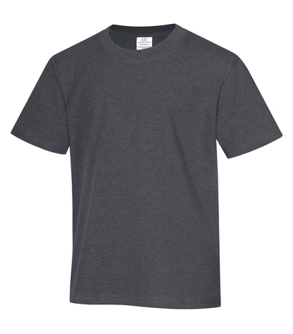 Atc Everyday Collection Everyday Ctn Ringspun Yth Tee ATC2000Y #color_Dark Heather Grey
