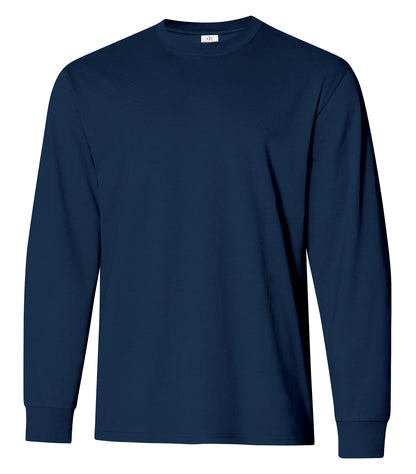 Atc Everyday Collection Everyday Ctn Ringspun LS Tee ATC2015 #color_Navy