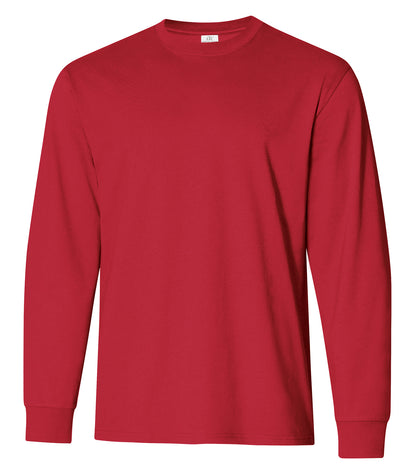 Atc Everyday Collection Everyday Ctn Ringspun LS Tee ATC2015 #color_Red