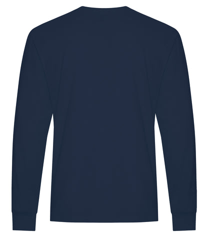 Atc Everyday Collection Everyday Cotton Blend LS Tee ATC5015 #color_Navy