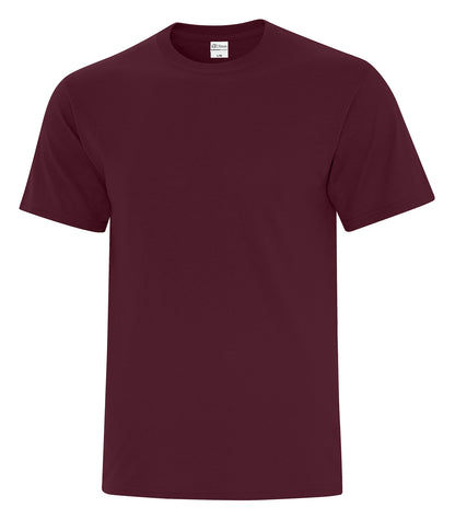 Atc Everyday Collection Everyday Cotton Blend Tee ATC5050 #color_Maroon