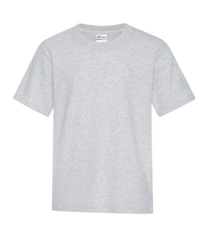 Atc Everyday Collection Everyday Cotton Blend Yth Tee ATC5050Y #color_Ash Grey