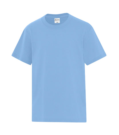 Atc Everyday Collection Everyday Cotton Blend Yth Tee ATC5050Y #color_Light Blue