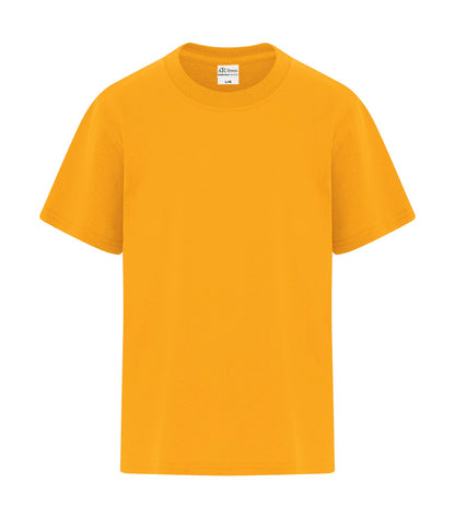 Atc Everyday Collection Everyday Cotton Blend Yth Tee ATC5050Y #color_Gold