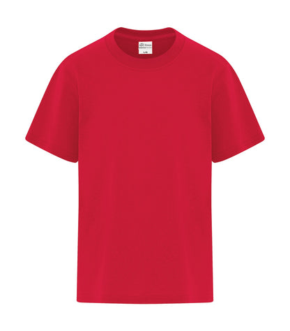 Atc Everyday Collection Everyday Cotton Blend Yth Tee ATC5050Y #color_Red
