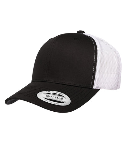 Atc Yupoong YP Classics Retro Trucker Cap ATC6606 #color_Black/White