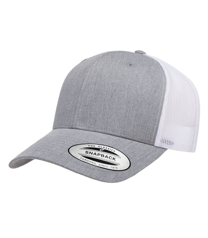 Atc Yupoong YP Classics Retro Trucker Cap ATC6606 #color_Heather/White