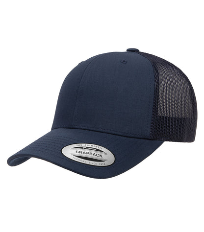 Atc Yupoong YP Classics Retro Trucker Cap ATC6606 #color_Navy/Navy