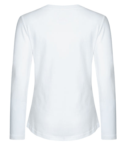 Atc Eurospun EuroSpun Long Sleeve Lds Tee ATC8015L #color_White