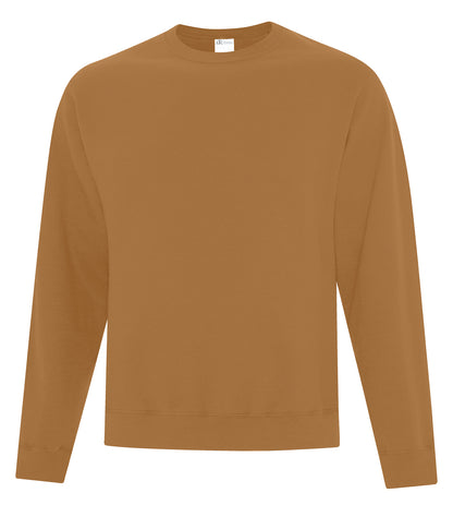 Atc Everyday Collection Everyday Fleece Crewneck ATCF2400 #color_Caramel