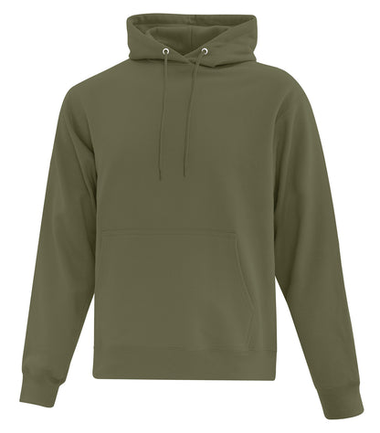 Atc Everyday Collection Everyday Fleece Hooded Sweat ATCF2500 #color_MilitaryGreen