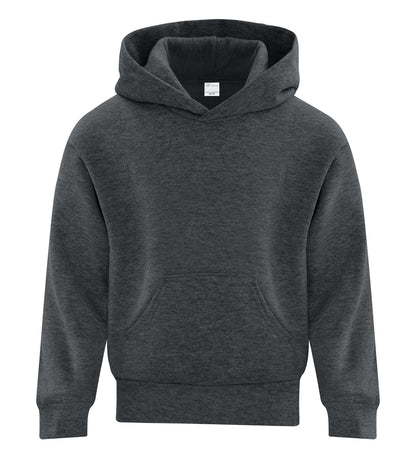Atc Everyday Collection Everyday Fleece Yth Hooded ATCY2500 #color_Dark Heather Grey