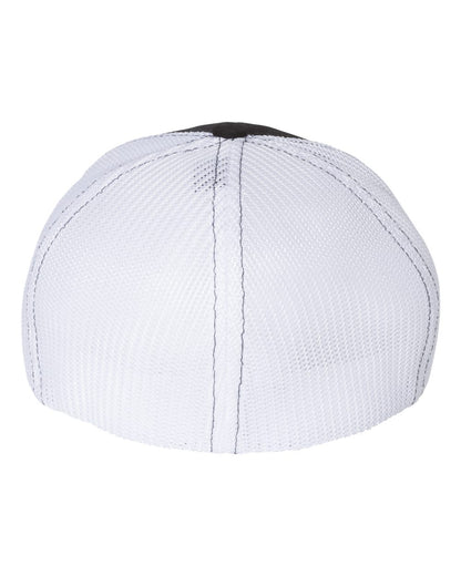 Richardson R-Flex Trucker Cap 110 #color_Black/ White