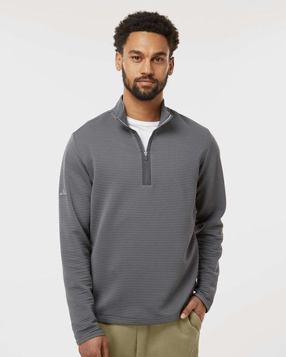 Adidas Spacer Quarter-Zip Pullover A588 #colormdl_Grey Five