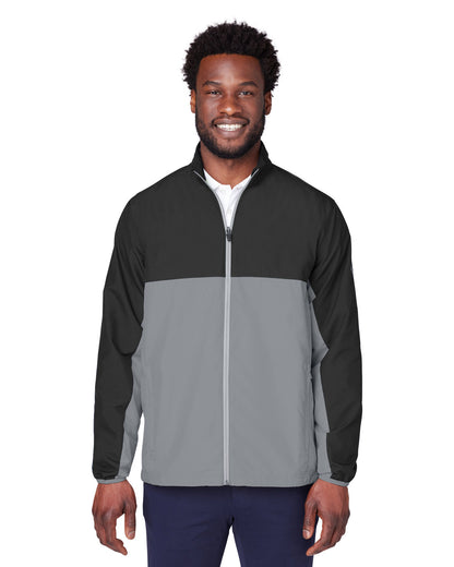 Puma Golf Men's 1st Mile Wind Jacket 599128 #color_PMA BLK / QUT SHD