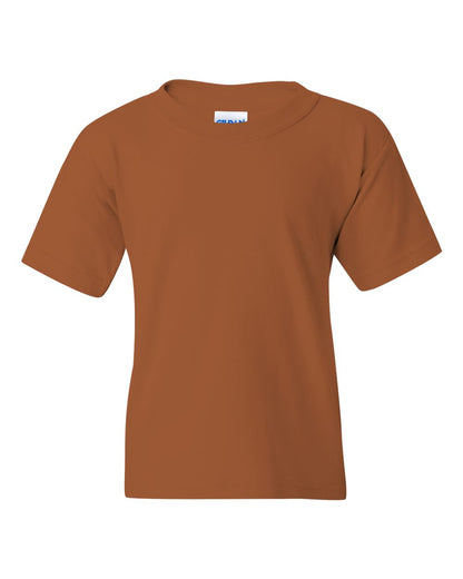 Gildan Heavy Cotton™ Youth T-Shirt 5000B #color_Texas Orange