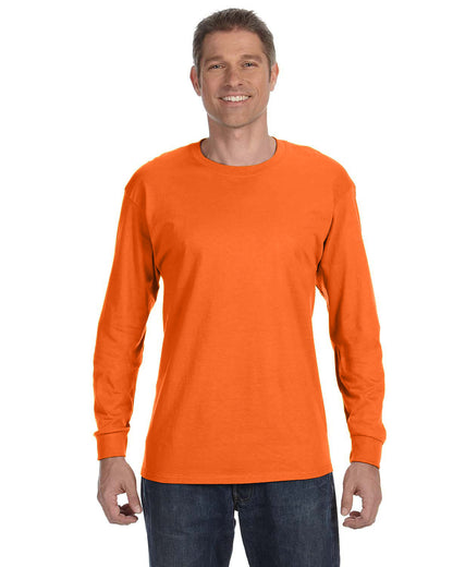 Gildan Adult Heavy Cotton™ Long-Sleeve T-Shirt G540 #color_S ORANGE