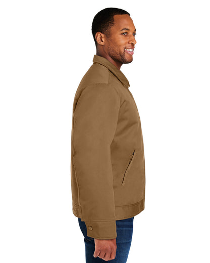 Harriton Unisex ClimaBloc® Station Jacket M721 #color_DUCK BROWN