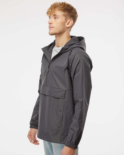 Independent Trading Co. Nylon Anorak EXP94NAW #colormdl_Graphite